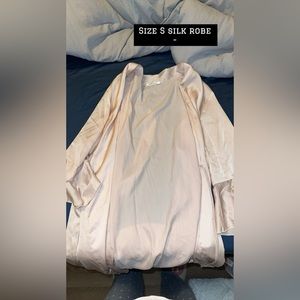 Silk robe